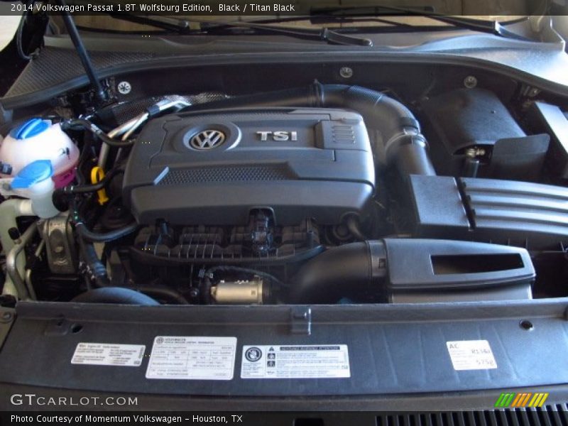 Black / Titan Black 2014 Volkswagen Passat 1.8T Wolfsburg Edition