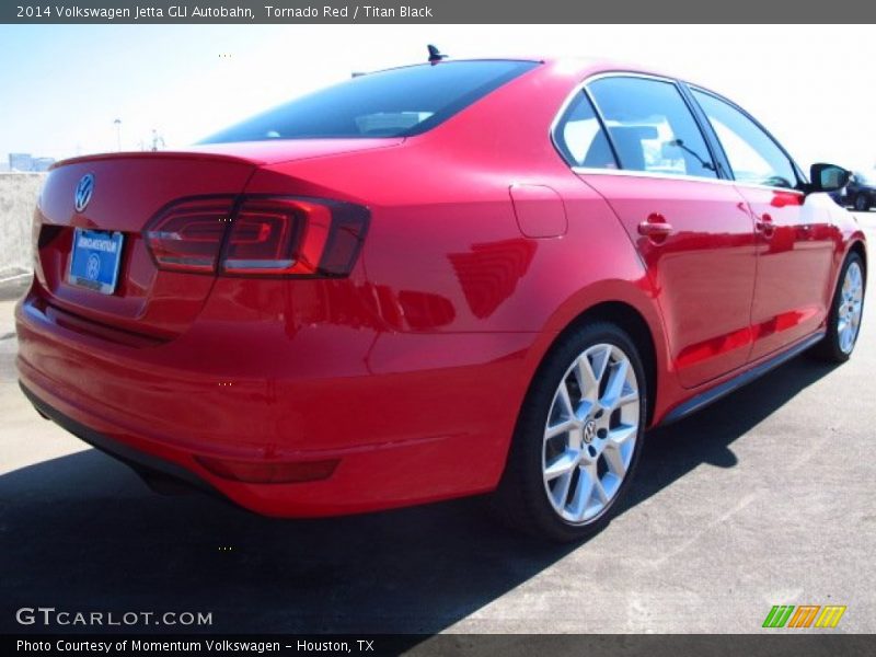 Tornado Red / Titan Black 2014 Volkswagen Jetta GLI Autobahn