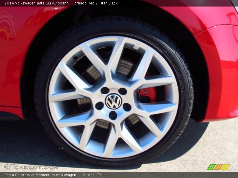 Tornado Red / Titan Black 2014 Volkswagen Jetta GLI Autobahn