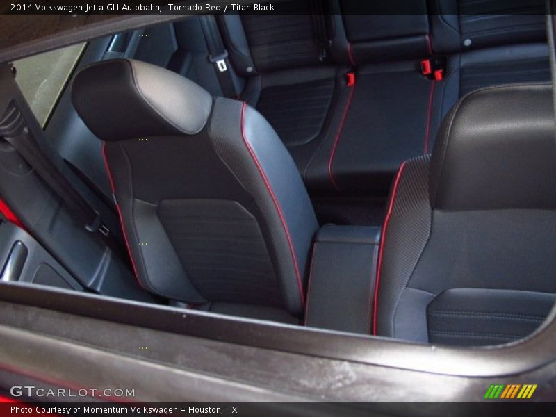 Tornado Red / Titan Black 2014 Volkswagen Jetta GLI Autobahn