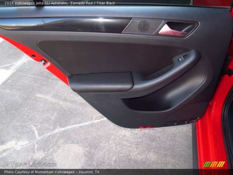 Tornado Red / Titan Black 2014 Volkswagen Jetta GLI Autobahn