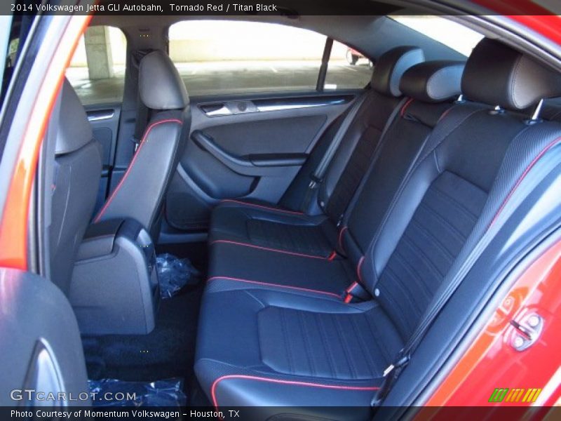 Tornado Red / Titan Black 2014 Volkswagen Jetta GLI Autobahn