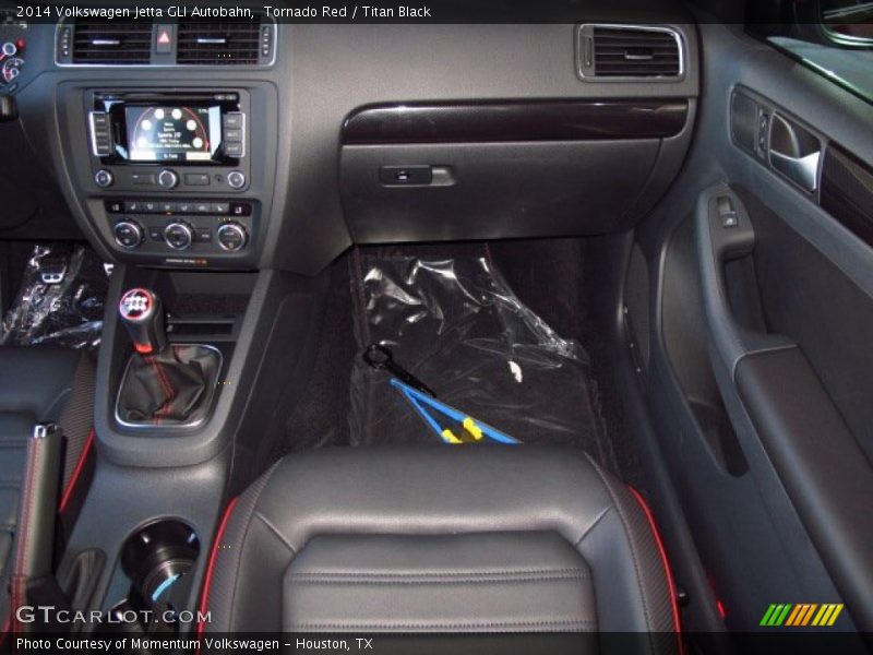 Tornado Red / Titan Black 2014 Volkswagen Jetta GLI Autobahn