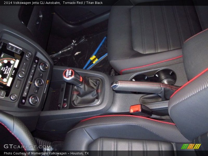Tornado Red / Titan Black 2014 Volkswagen Jetta GLI Autobahn