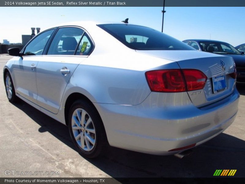 Reflex Silver Metallic / Titan Black 2014 Volkswagen Jetta SE Sedan
