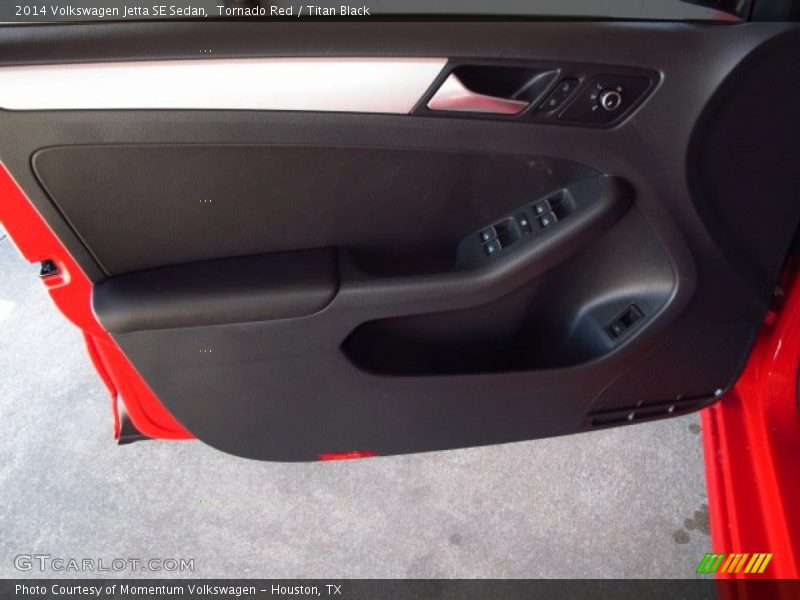 Tornado Red / Titan Black 2014 Volkswagen Jetta SE Sedan