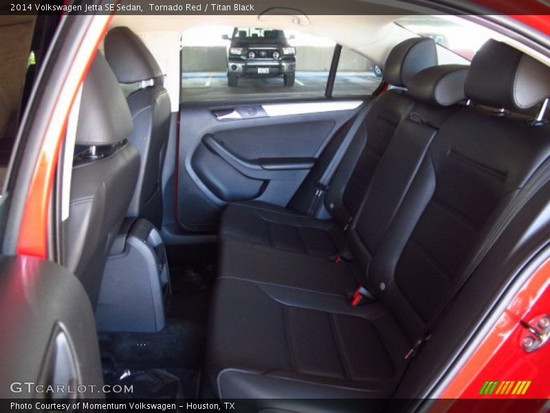 Tornado Red / Titan Black 2014 Volkswagen Jetta SE Sedan