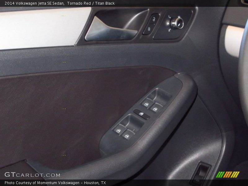 Tornado Red / Titan Black 2014 Volkswagen Jetta SE Sedan