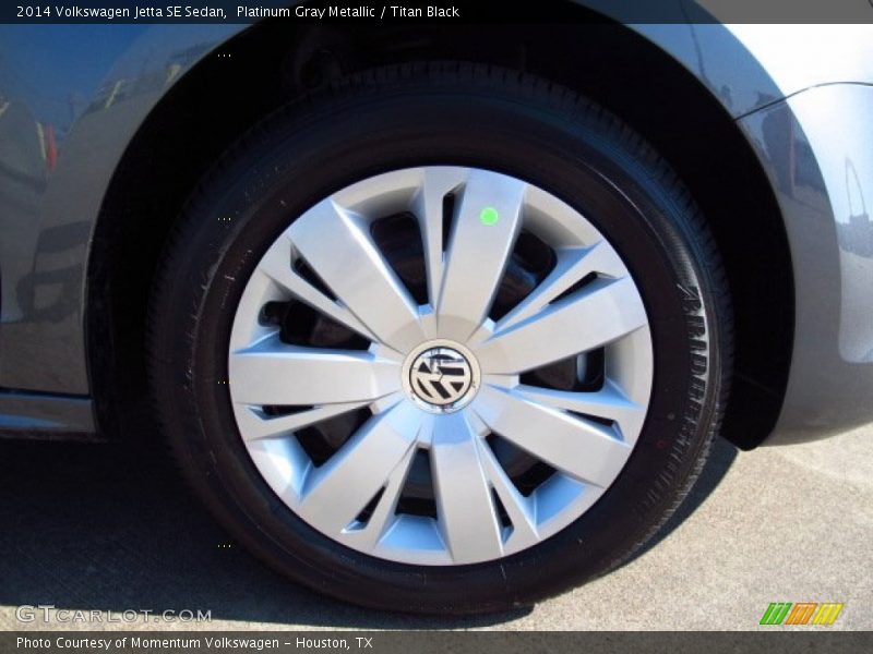 Platinum Gray Metallic / Titan Black 2014 Volkswagen Jetta SE Sedan