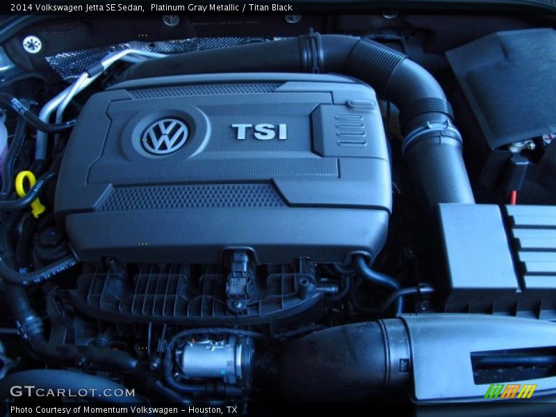 Platinum Gray Metallic / Titan Black 2014 Volkswagen Jetta SE Sedan
