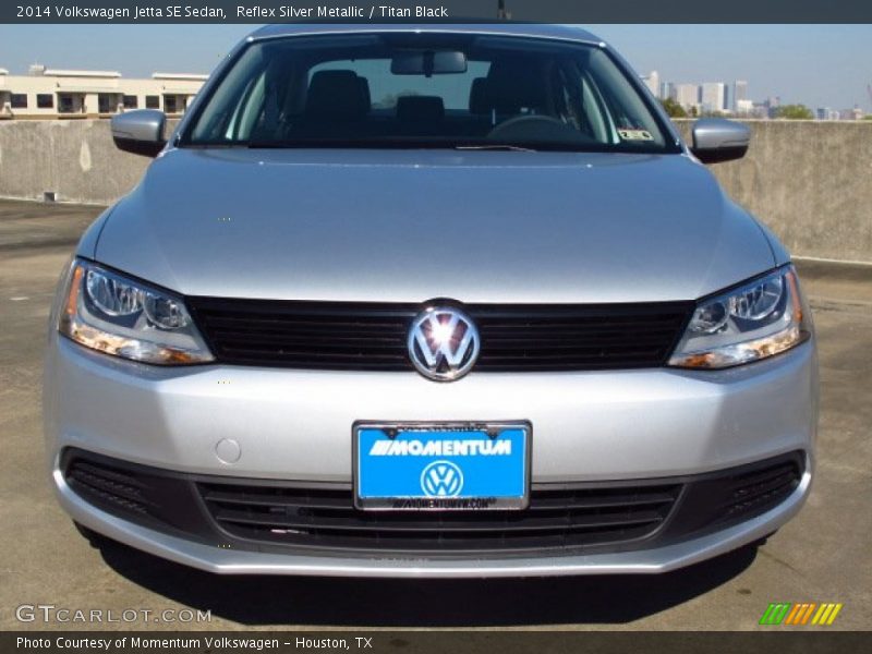 Reflex Silver Metallic / Titan Black 2014 Volkswagen Jetta SE Sedan