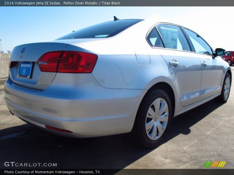 Reflex Silver Metallic / Titan Black 2014 Volkswagen Jetta SE Sedan