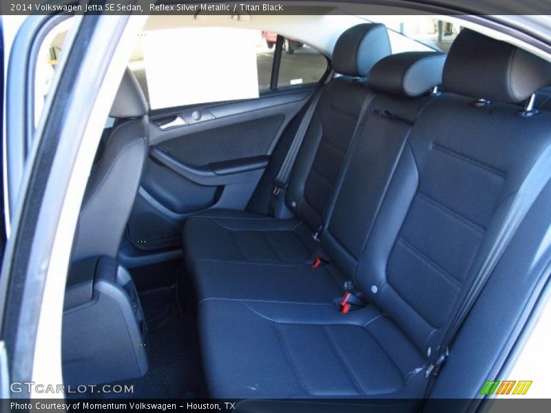 Reflex Silver Metallic / Titan Black 2014 Volkswagen Jetta SE Sedan