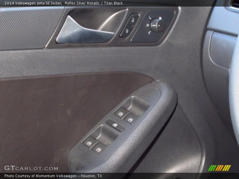 Reflex Silver Metallic / Titan Black 2014 Volkswagen Jetta SE Sedan