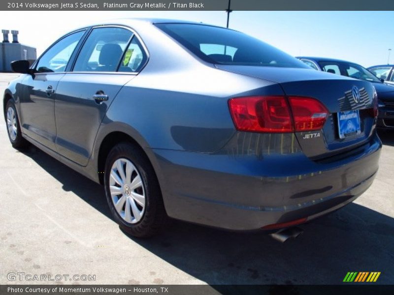 Platinum Gray Metallic / Titan Black 2014 Volkswagen Jetta S Sedan