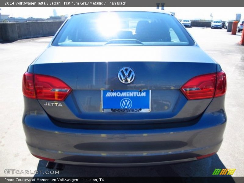 Platinum Gray Metallic / Titan Black 2014 Volkswagen Jetta S Sedan