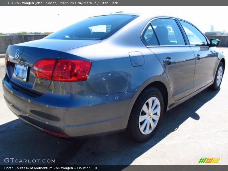 Platinum Gray Metallic / Titan Black 2014 Volkswagen Jetta S Sedan