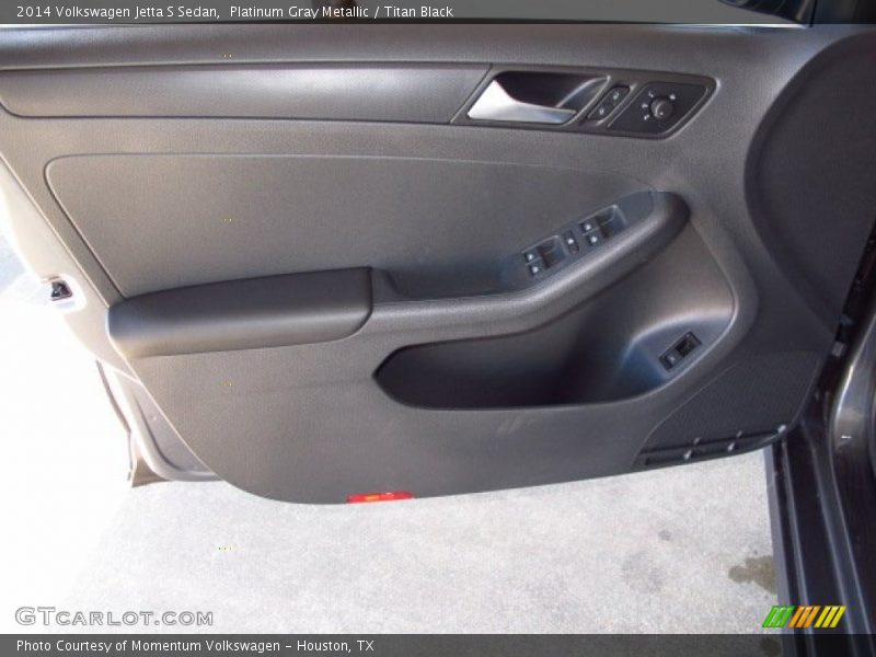Platinum Gray Metallic / Titan Black 2014 Volkswagen Jetta S Sedan