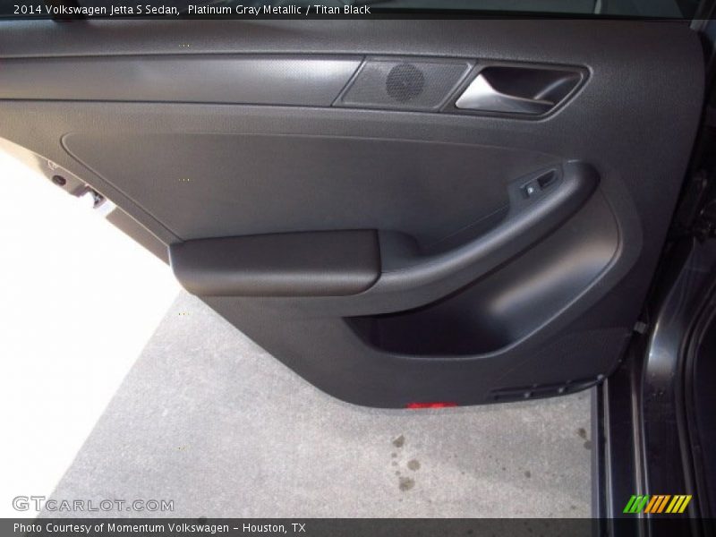 Platinum Gray Metallic / Titan Black 2014 Volkswagen Jetta S Sedan