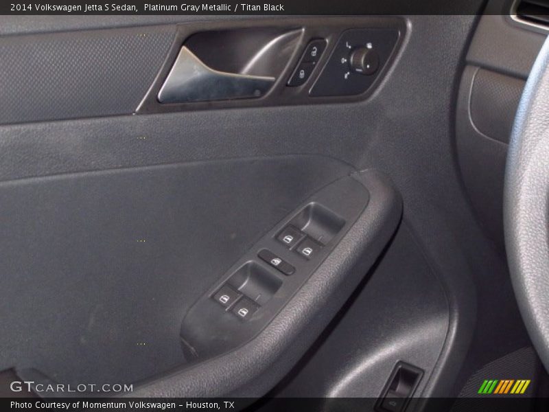 Platinum Gray Metallic / Titan Black 2014 Volkswagen Jetta S Sedan