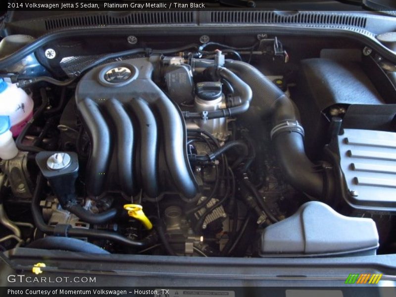 Platinum Gray Metallic / Titan Black 2014 Volkswagen Jetta S Sedan