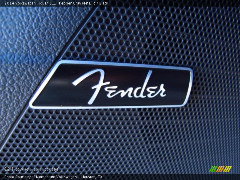 Pepper Gray Metallic / Black 2014 Volkswagen Tiguan SEL