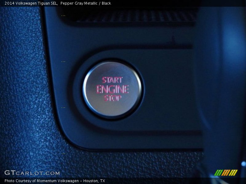 Pepper Gray Metallic / Black 2014 Volkswagen Tiguan SEL