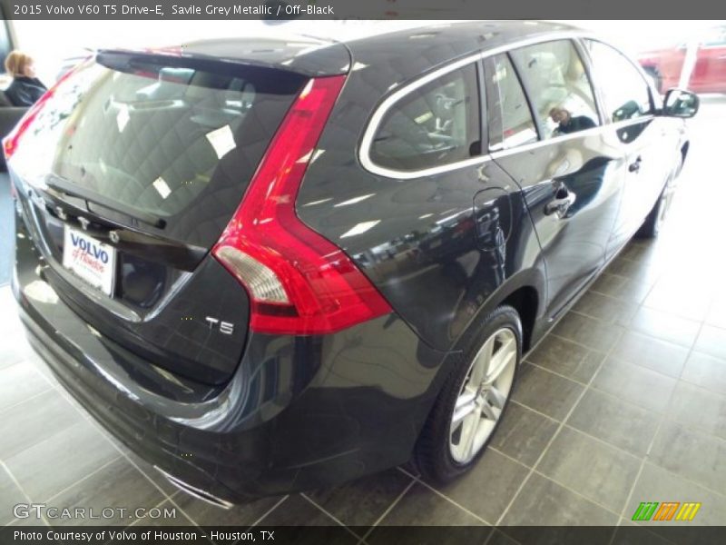 Savile Grey Metallic / Off-Black 2015 Volvo V60 T5 Drive-E