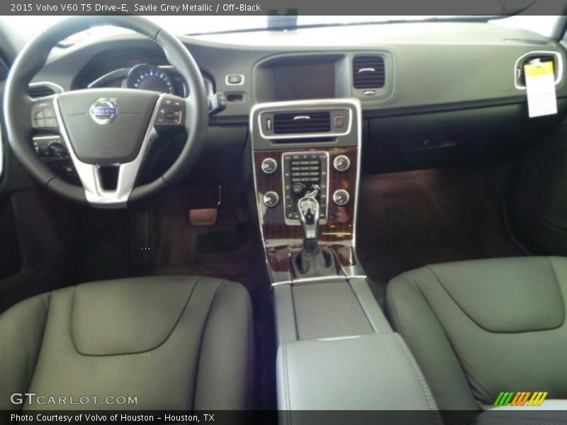 Savile Grey Metallic / Off-Black 2015 Volvo V60 T5 Drive-E