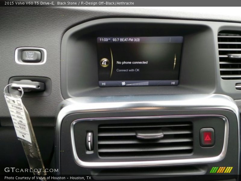 Black Stone / R-Design Off-Black/Anthracite 2015 Volvo V60 T5 Drive-E