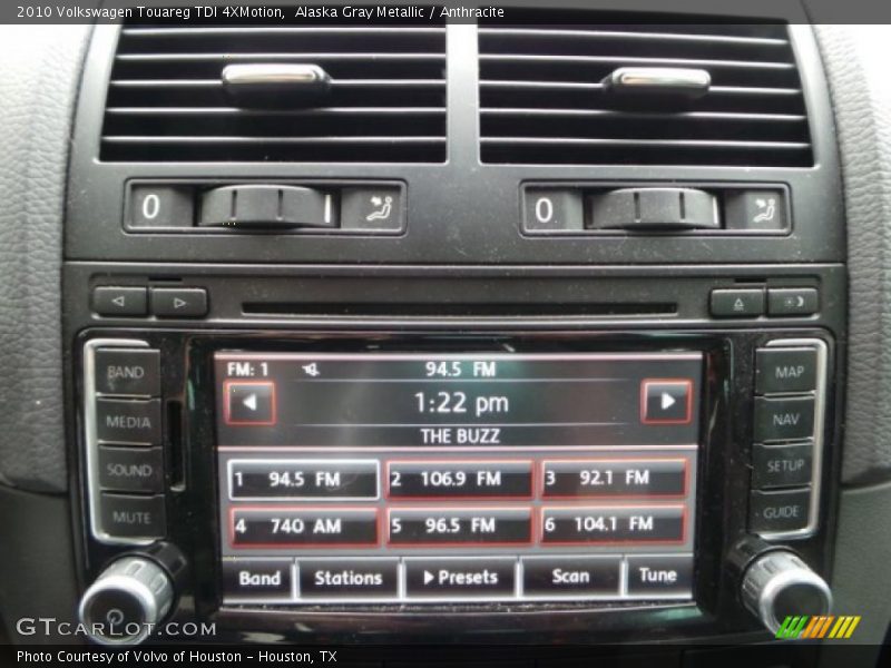 Alaska Gray Metallic / Anthracite 2010 Volkswagen Touareg TDI 4XMotion