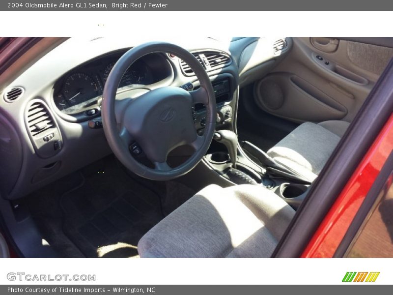 Bright Red / Pewter 2004 Oldsmobile Alero GL1 Sedan