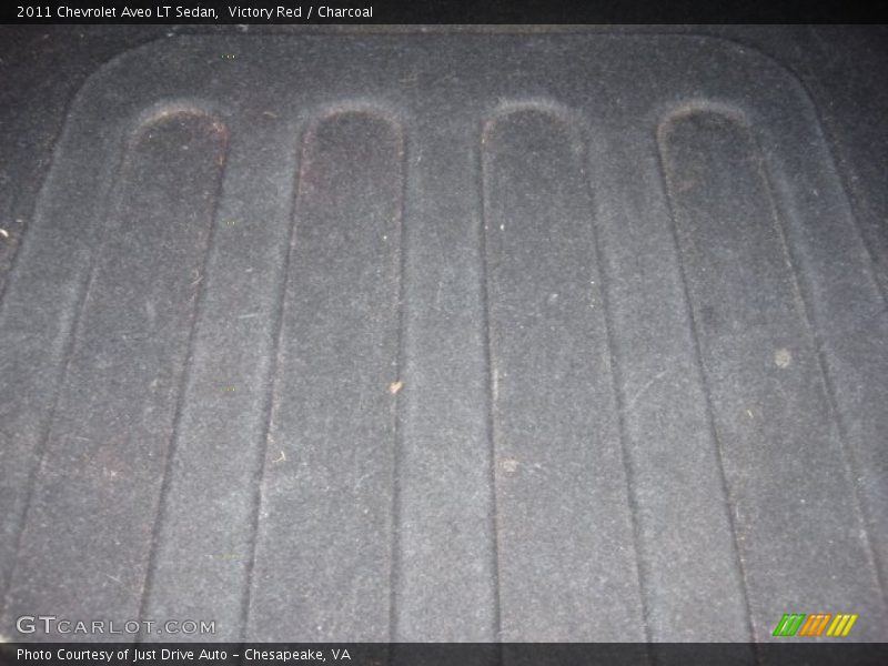 Victory Red / Charcoal 2011 Chevrolet Aveo LT Sedan