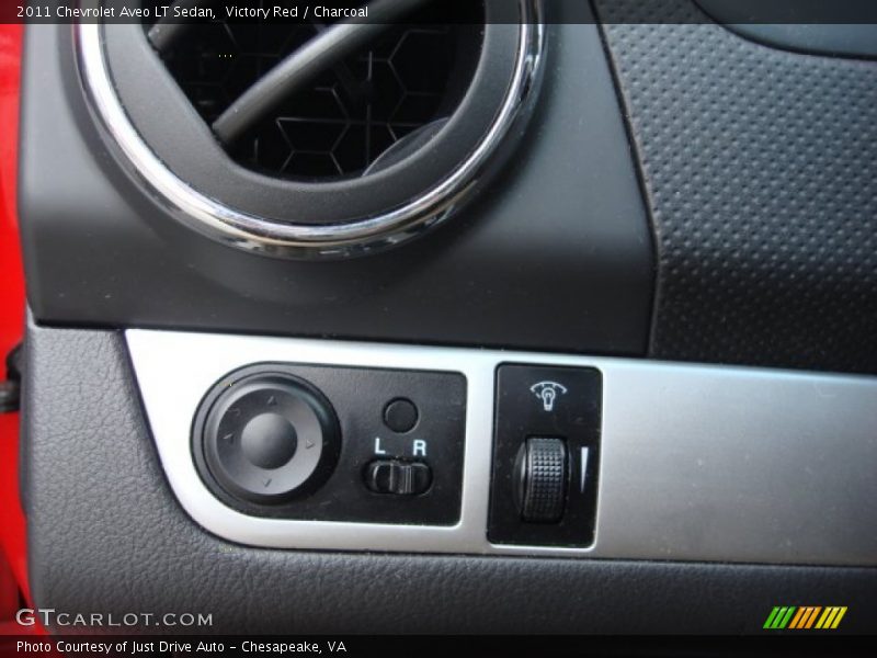 Victory Red / Charcoal 2011 Chevrolet Aveo LT Sedan