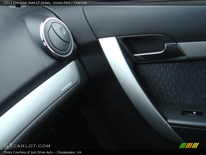 Victory Red / Charcoal 2011 Chevrolet Aveo LT Sedan
