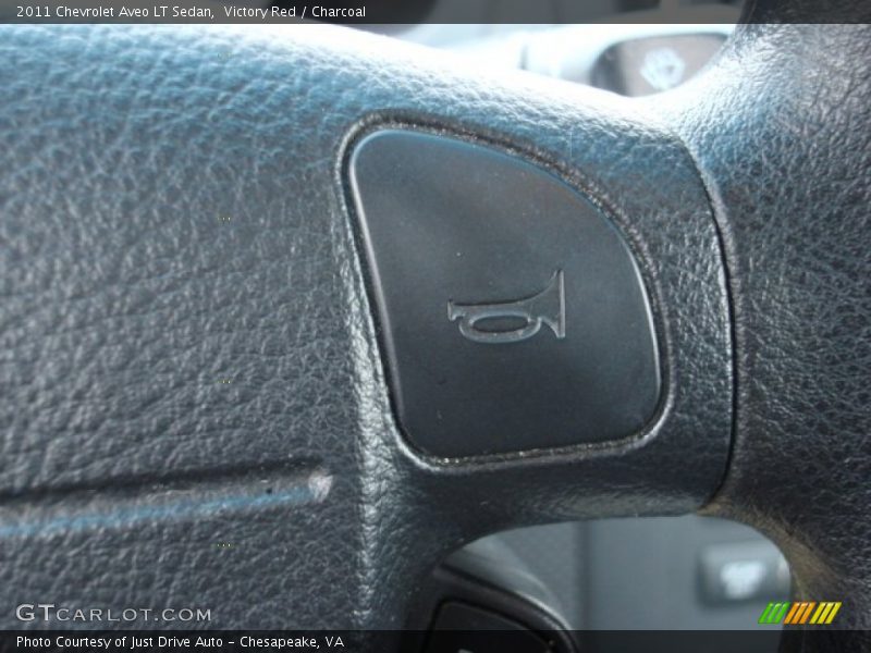 Victory Red / Charcoal 2011 Chevrolet Aveo LT Sedan