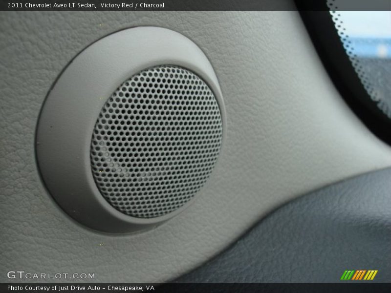 Victory Red / Charcoal 2011 Chevrolet Aveo LT Sedan