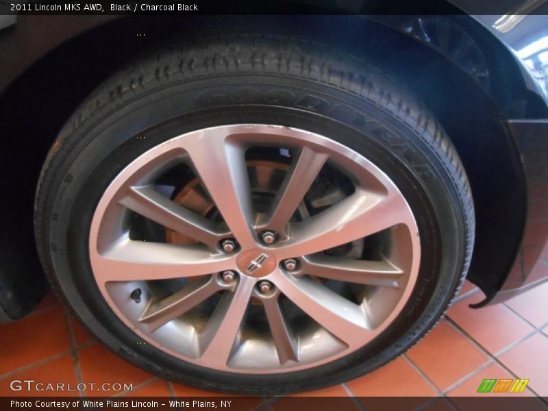 Black / Charcoal Black 2011 Lincoln MKS AWD
