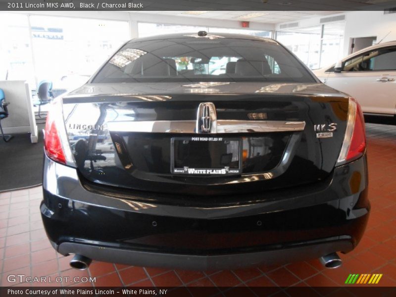Black / Charcoal Black 2011 Lincoln MKS AWD