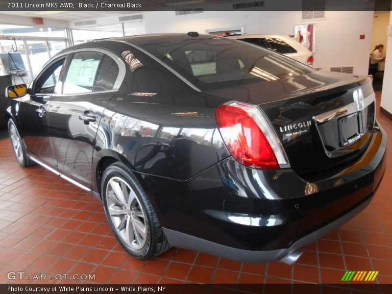 Black / Charcoal Black 2011 Lincoln MKS AWD