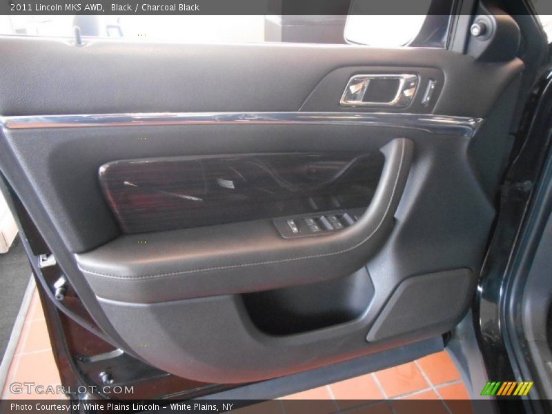 Black / Charcoal Black 2011 Lincoln MKS AWD