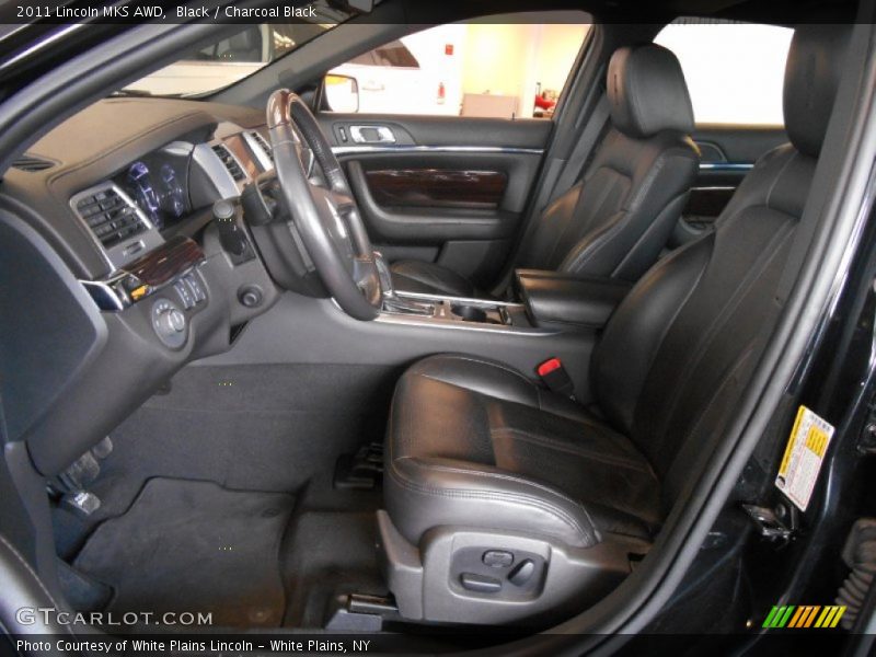 Black / Charcoal Black 2011 Lincoln MKS AWD
