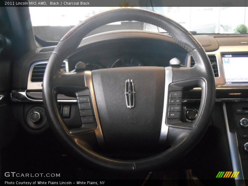 Black / Charcoal Black 2011 Lincoln MKS AWD