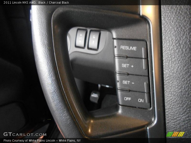 Black / Charcoal Black 2011 Lincoln MKS AWD