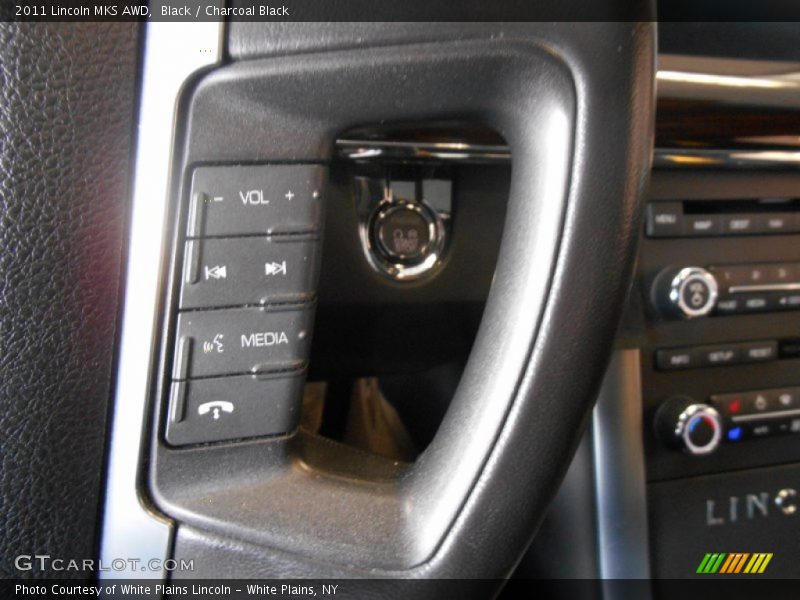 Black / Charcoal Black 2011 Lincoln MKS AWD