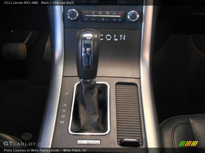 Black / Charcoal Black 2011 Lincoln MKS AWD