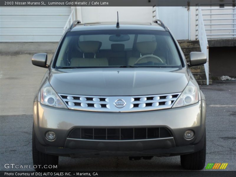 Luminous Gold Metallic / Cafe Latte 2003 Nissan Murano SL