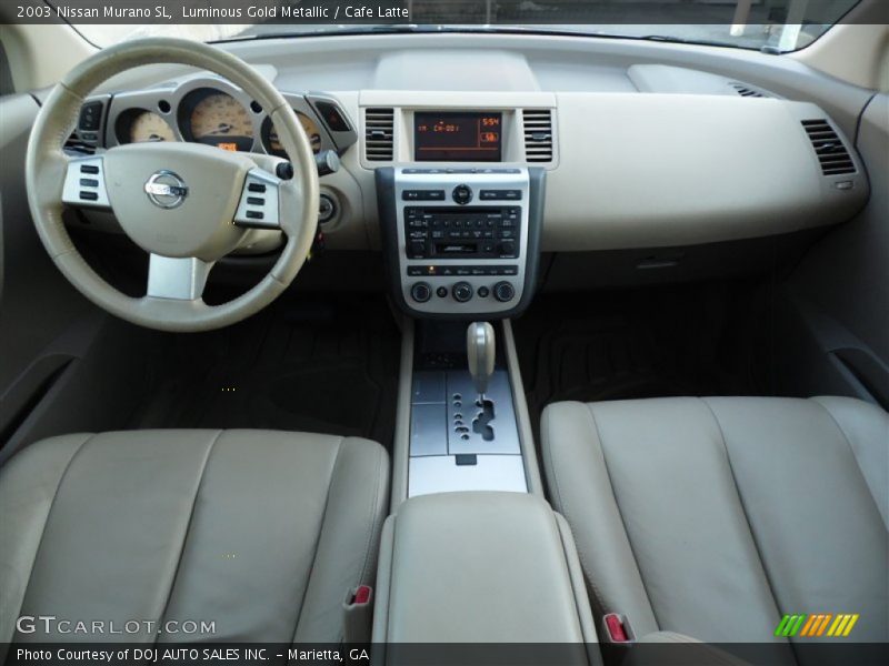 Luminous Gold Metallic / Cafe Latte 2003 Nissan Murano SL