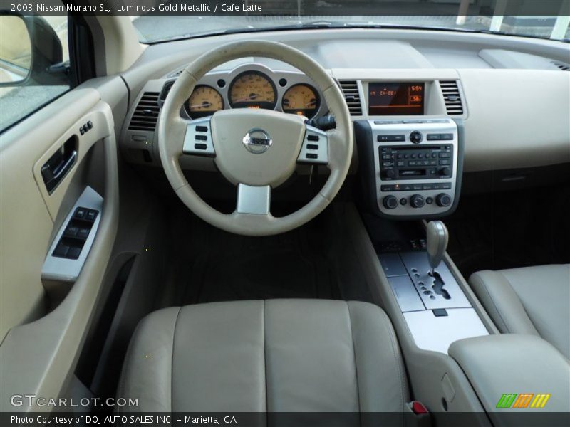Luminous Gold Metallic / Cafe Latte 2003 Nissan Murano SL