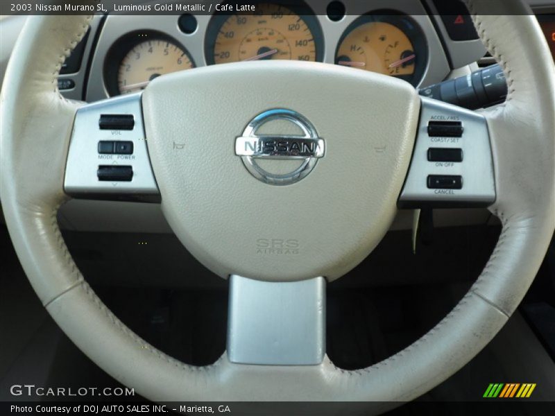Luminous Gold Metallic / Cafe Latte 2003 Nissan Murano SL
